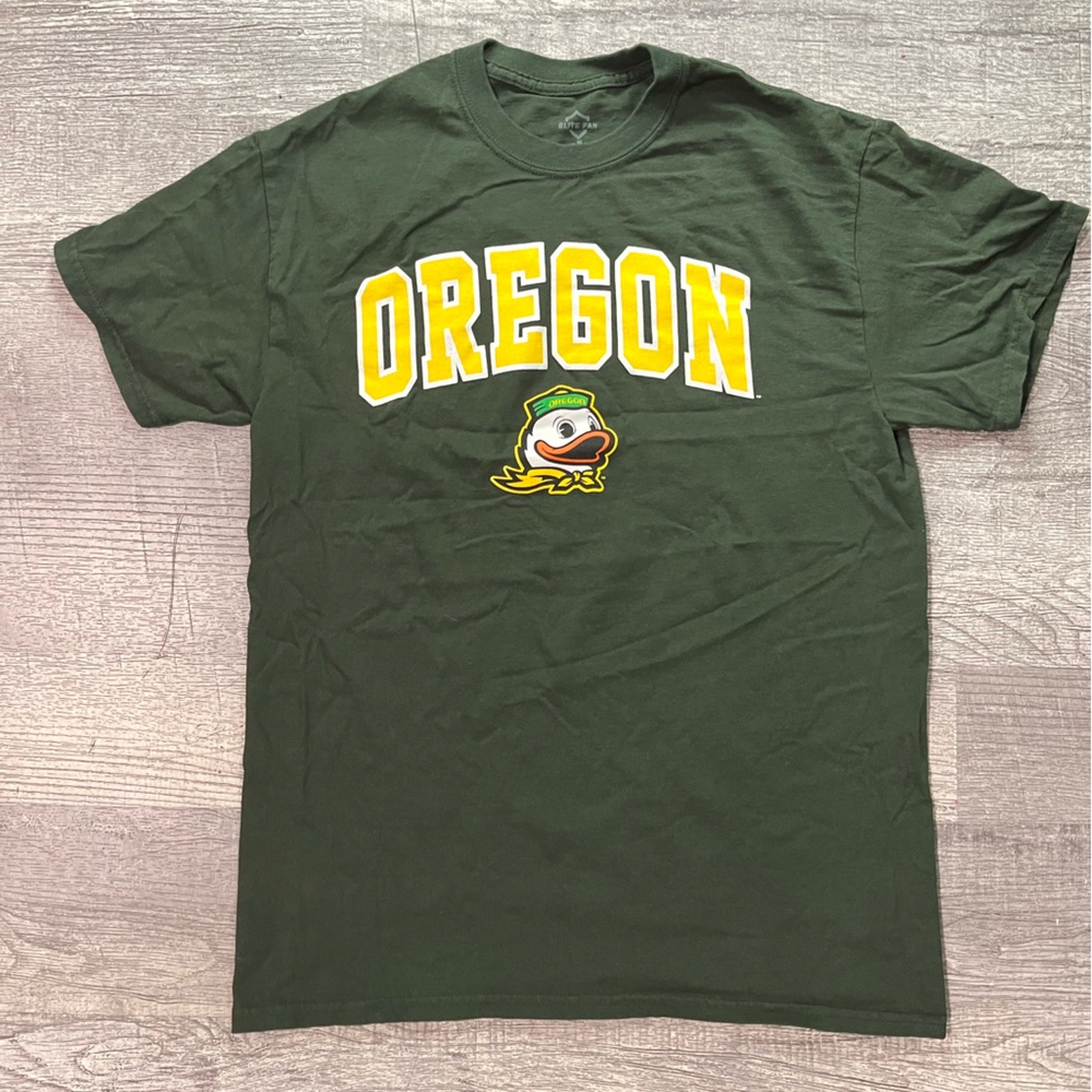 Oregon Dark Green Graphic T-Shirt